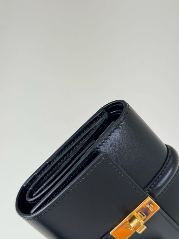 【99成新】CELINE 16 三折短夾 