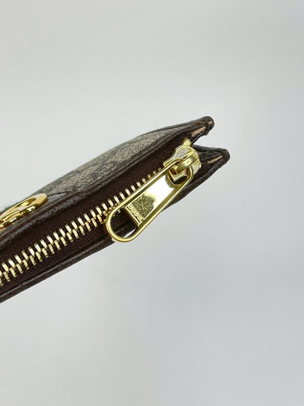【分期0利率】GUCCI OPHIDIA 3卡零錢包【95成新】 
