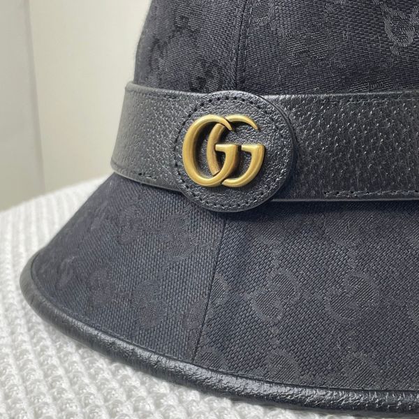 【12期0利率】GUCCI 緹花GG帆布漁夫帽【全新閒置】【現金價9300】 