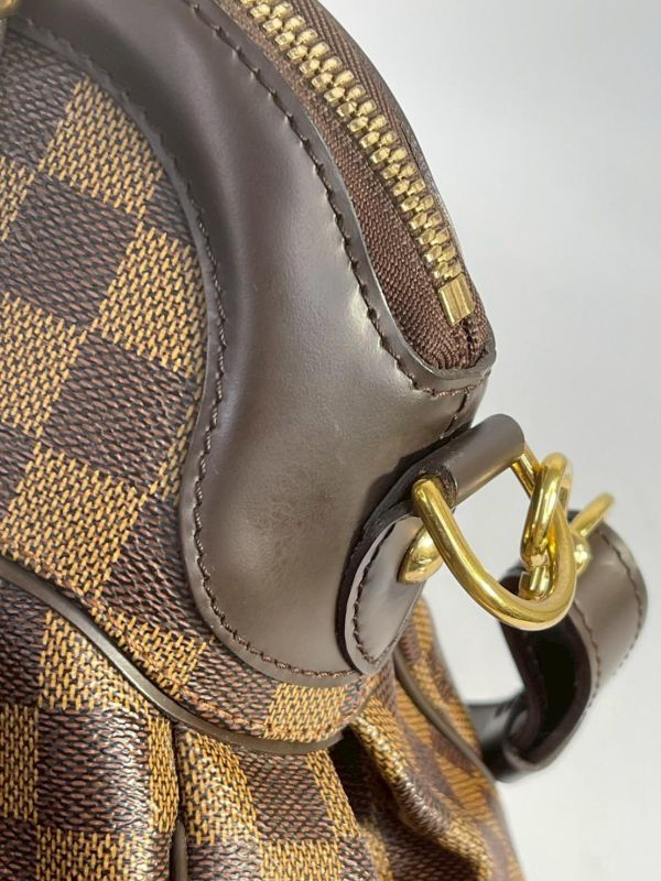 【9成新】LV Damier Trevi PM 手提肩背兩用包 