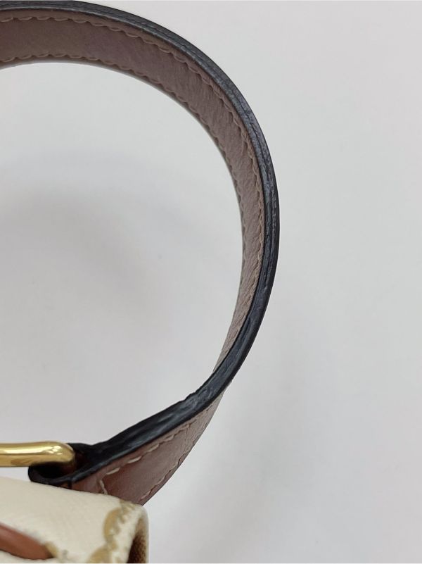 【95成新】CELINE Triomphe帆布中型Folco手袋 