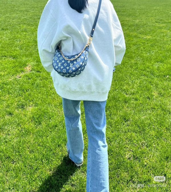 【95成新】LV LOOP PM 丹寧 