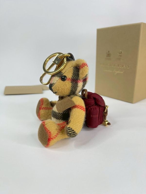 【85成新】BURBERRY 後背泰迪熊吊飾 