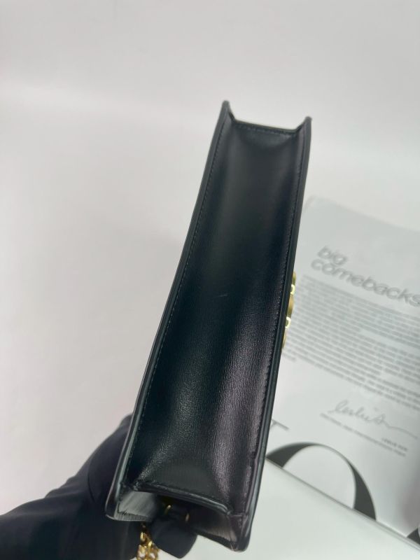 【95成新】CELINE MARGO 亮澤牛皮革WOC 