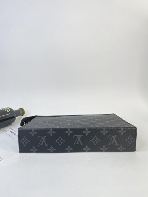 【全新品】LV Pochette Voyage MM 老花手拿包 