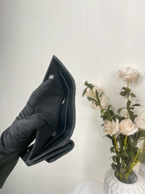 【分期0利率】CHANEL 23S 迷你雙層三折短夾【全新品】 