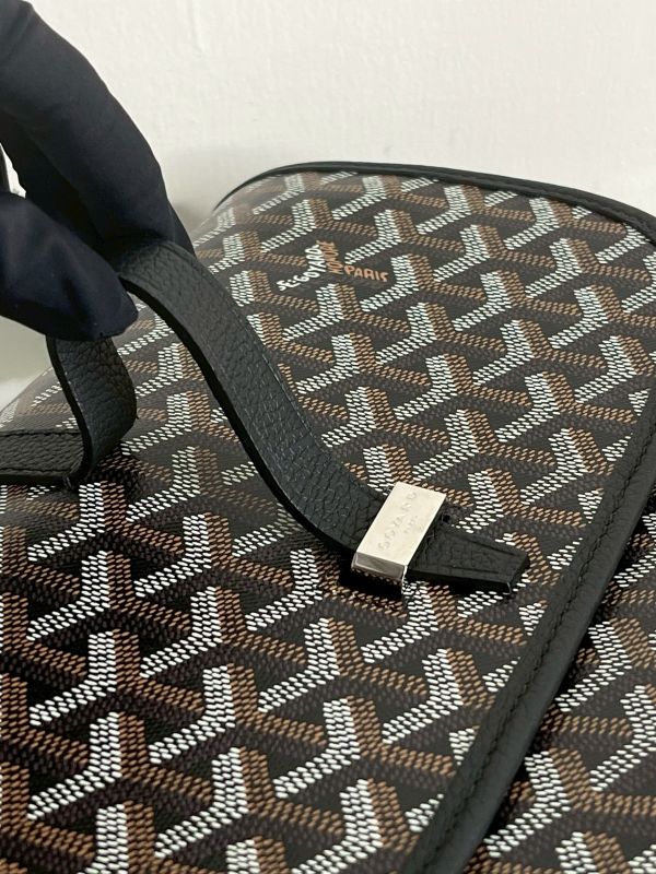 【99成新】GOYARD Belvédère MM 郵差包 