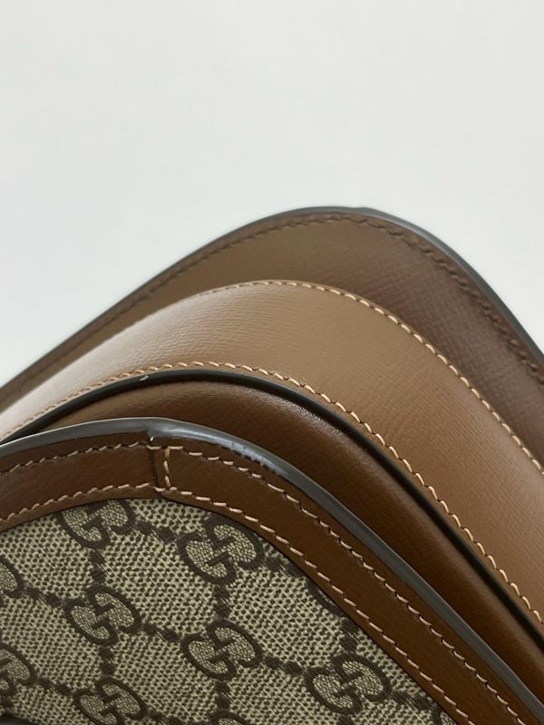 【閒置新品】GUCCI Horsebit 1955 中號馬鞍包 