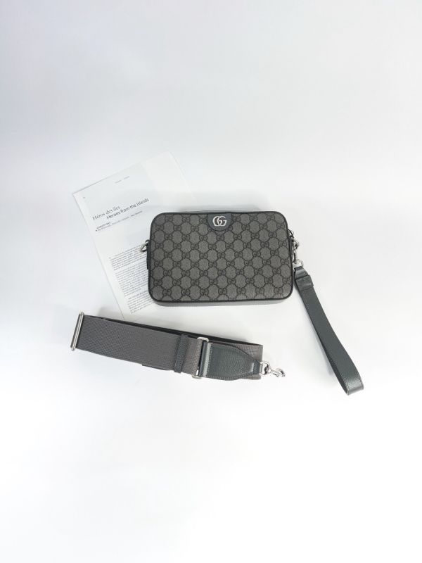 【99成新】GUCCI OPHIDIA 手拿斜背兩用包 