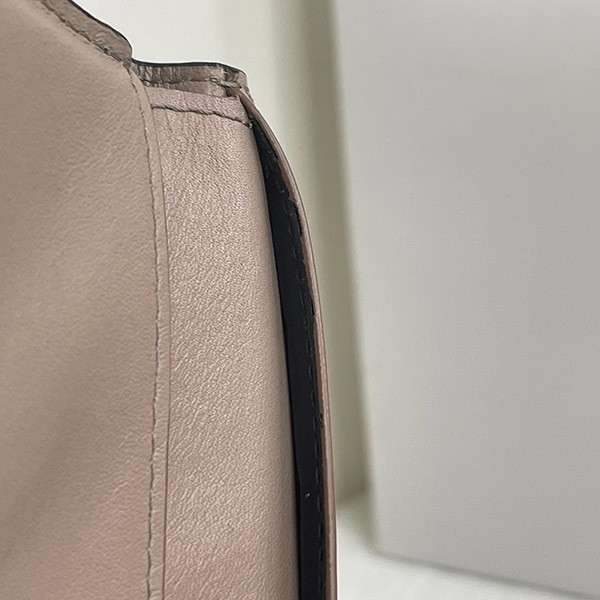 【12期0利率】LOEWE Anagram三折短夾【9成新】 