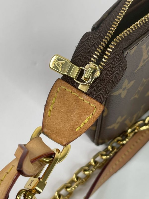 【9成新】LV Pochette Accessoires 大麻將包 