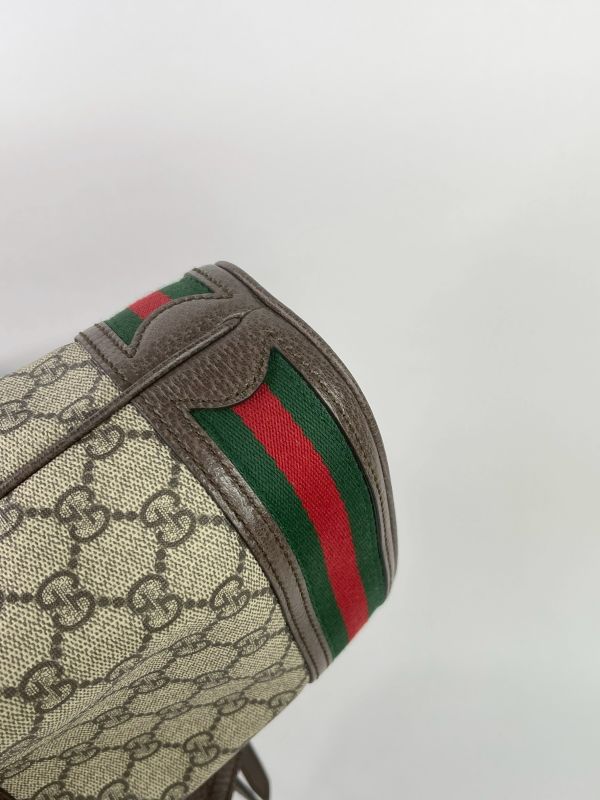【分期0利率】GUCCI OPHIDIA GG 迷你水桶袋 【9成新】 