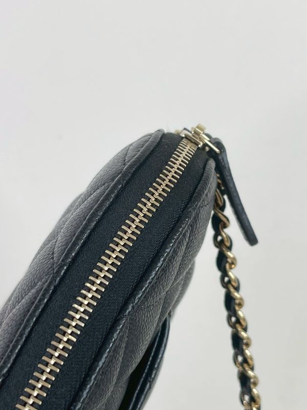 【分期0利率】CHANEL 24A 顆粒牛皮貝殼包【99成新】 