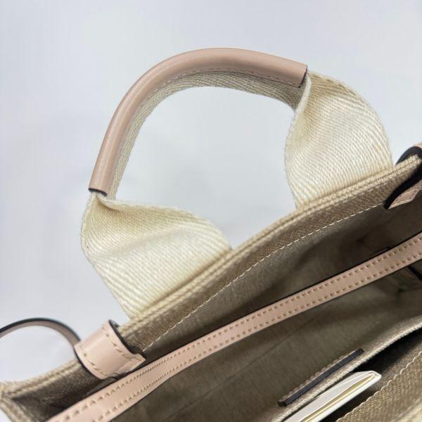 【未使用閒置品】Chloé 背帶款迷你托特包 櫻花粉 