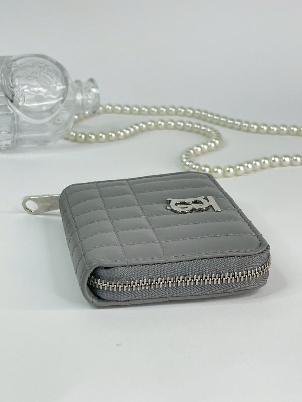 【閒置新品】BURBERRY LOLA TB 拉鍊零錢卡包 