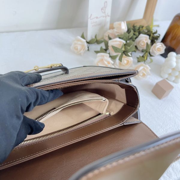 【12期0利率】GUCCI Horsebit 1955小型肩揹袋【95成新】 