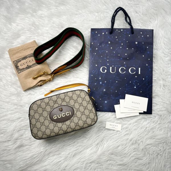 【12期0利率】GUCCI 虎頭相機包 【全新未使用】 