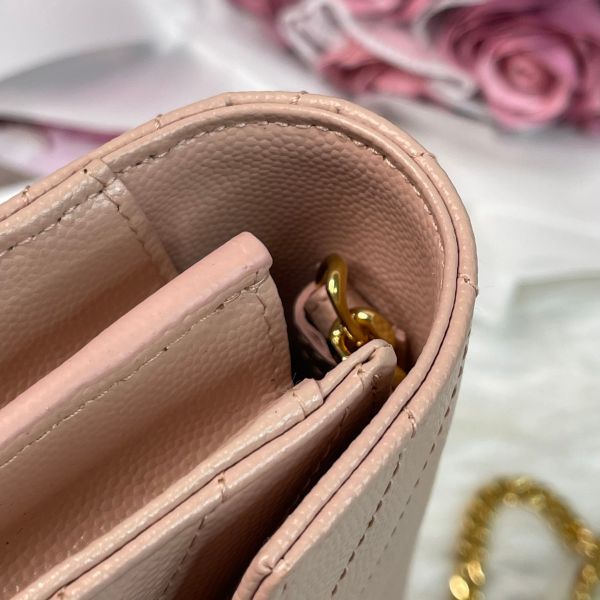 【12期0利率】YSL WOC 魚子醬鍊包 22.5CM【9成新】 