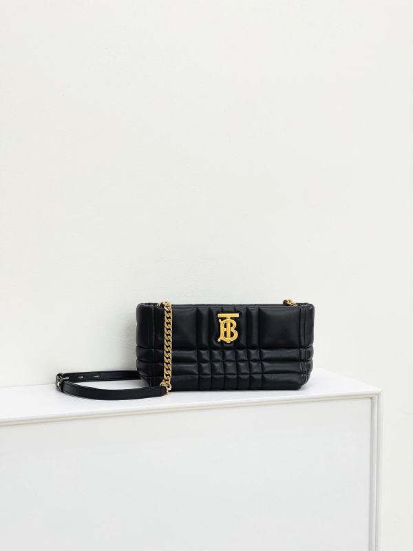 【95成新】BURBERRY LOLA 小號绗縫肩背包 