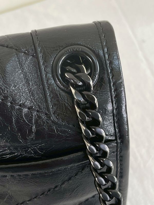 【分期0利率】YSL NIKI 中號 SO BLCAK【95成新】 