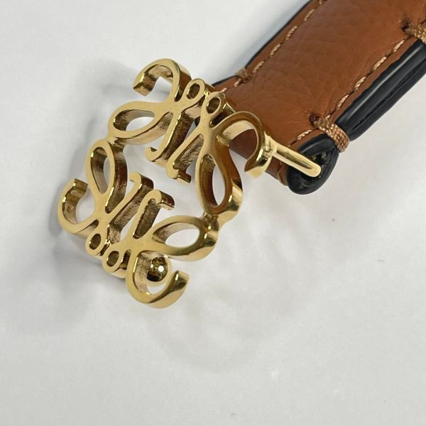 【12期0利率】LOEWE Anagram belt 80CM 【95成新】 