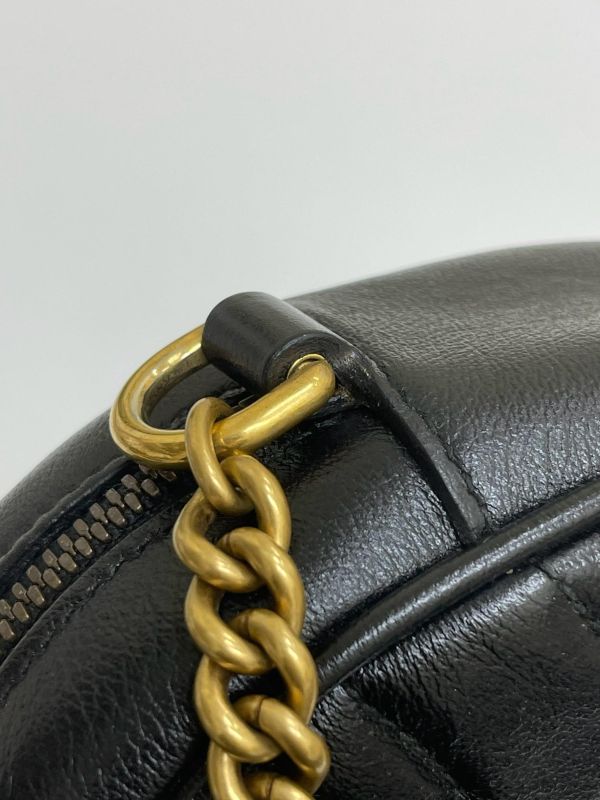 【95成新】GUCCI MARMONT 圓餅包 