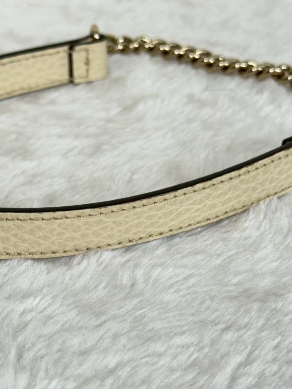 【85成新】GUCCI 荔枝皮雙G WOC 