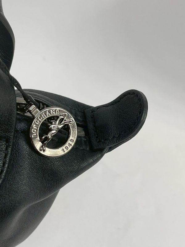 【9成新】LONGCHAMP Le Pliage Xtra 雙提把手拿包 XS 