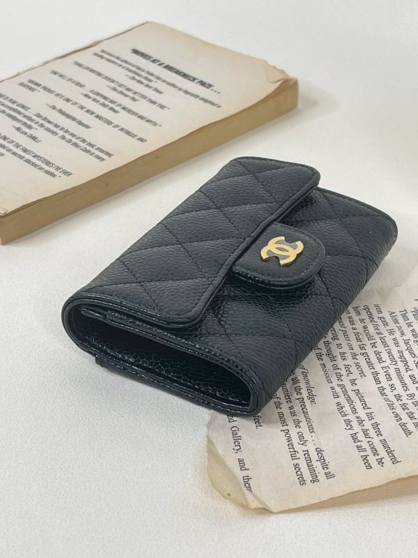 【分期0利率】CHANEL COCO 牛皮零錢卡包【全新品】 