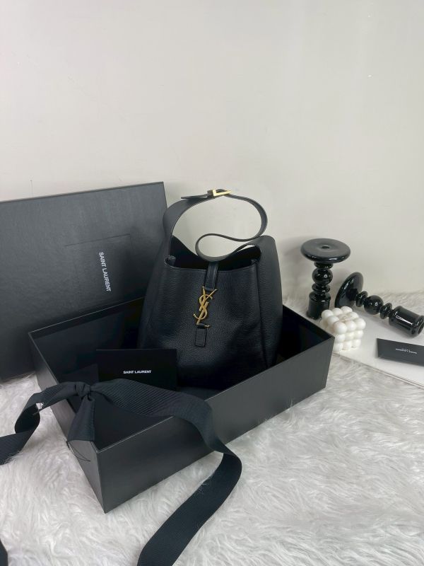 【分期0利率】YSL LE 5 À 7荔枝皮HOBO【9成新】 