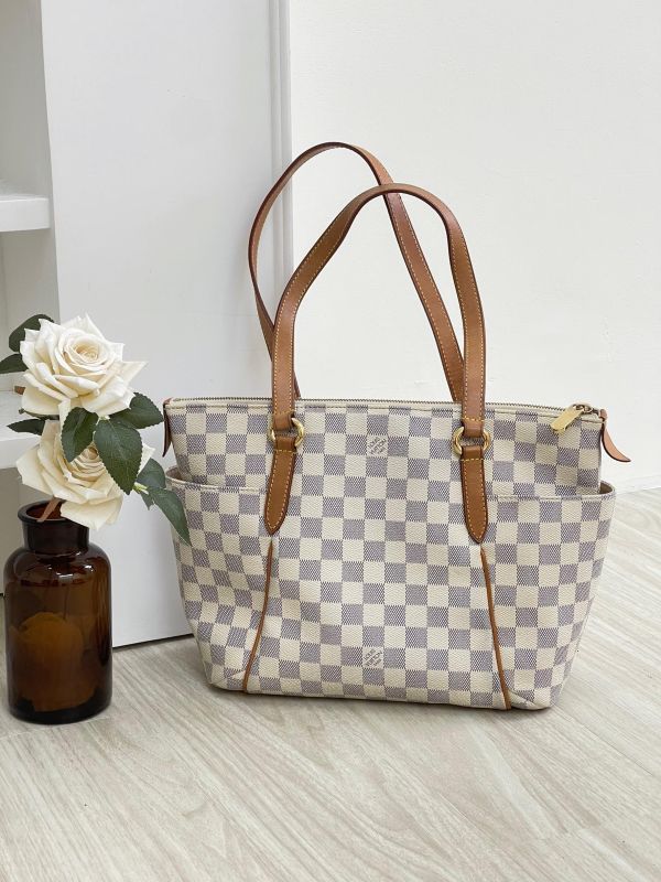 【85成新】LV TOTALLY PM 棋盤格 