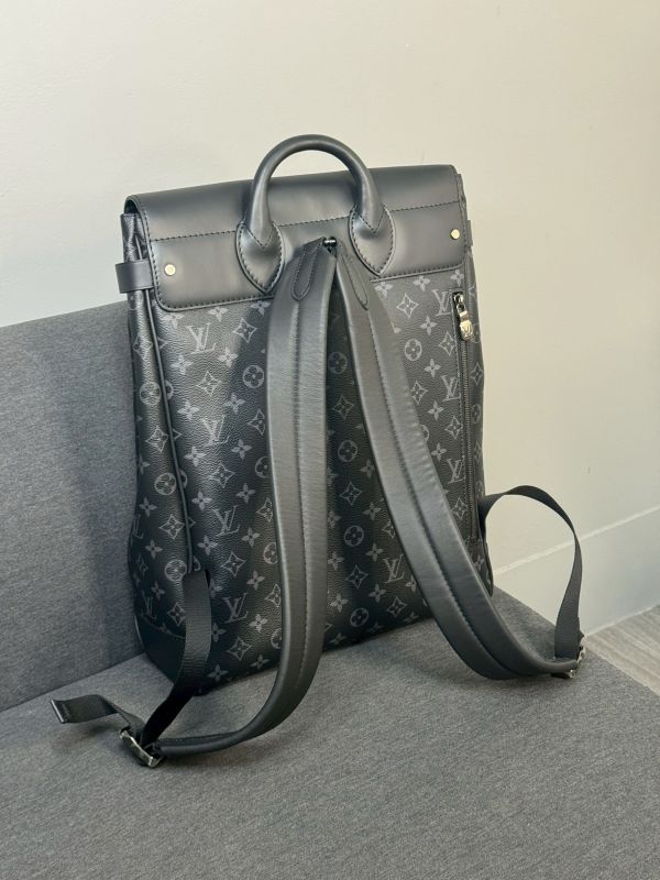 【分期0利率】LV Steamer 帆布後背包【未使用閒置品】 