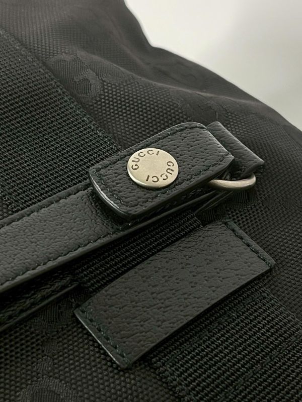 【99成新】GUCCI OFF THE GRID 緹花尼龍兩用公事包 