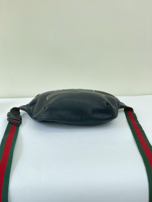 【85成新】GUCCI 皮革腰包  大號 