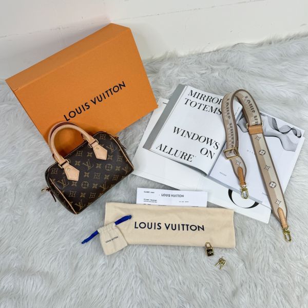 【12期0利率】LV SPEEDY 20  奶茶色【95成新】 