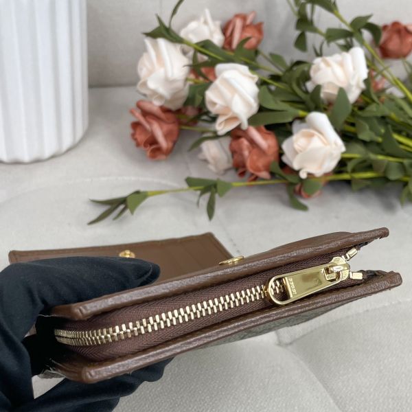 【12期0利率】GUCCI HORSEBIT 1955 6卡短夾【85成新】 