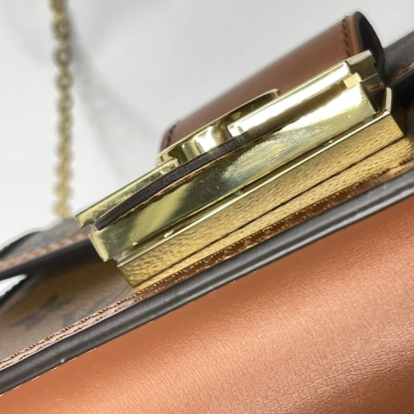 【12期0利率】LV Dauphine 鏈帶錢包【23年8月台灣購證】【95成新】 