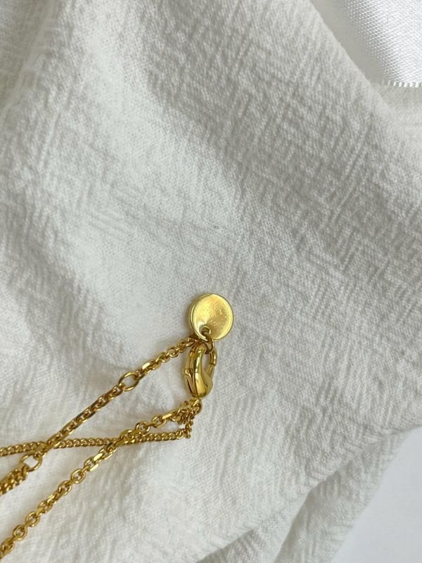 【99成新】DIOR Petit CD雙項鍊 