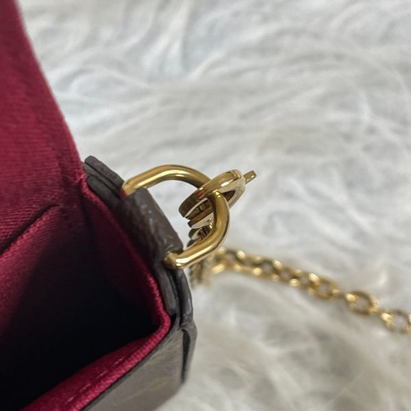 【12期0利率】 LV LV Félicie Pochette 舊款老花三合一 (非絨布內裡)【9成新】 