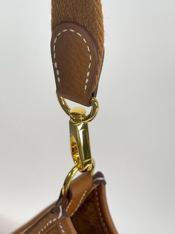 【95成新】HERMES Evelyne mini 棕色 