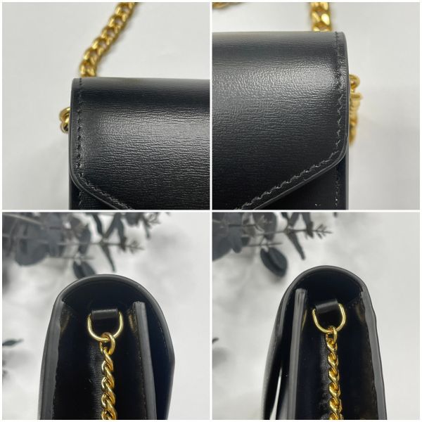 【12期0利率】CELINE MARGO 亮澤牛皮革WOC【台灣購證】【全新閒置】 