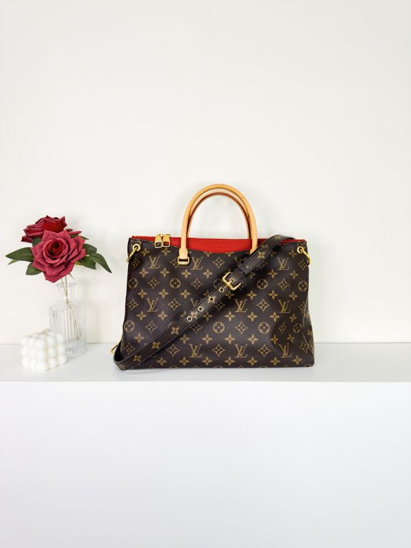 【95成新】LV PALLAS MM 手提包 