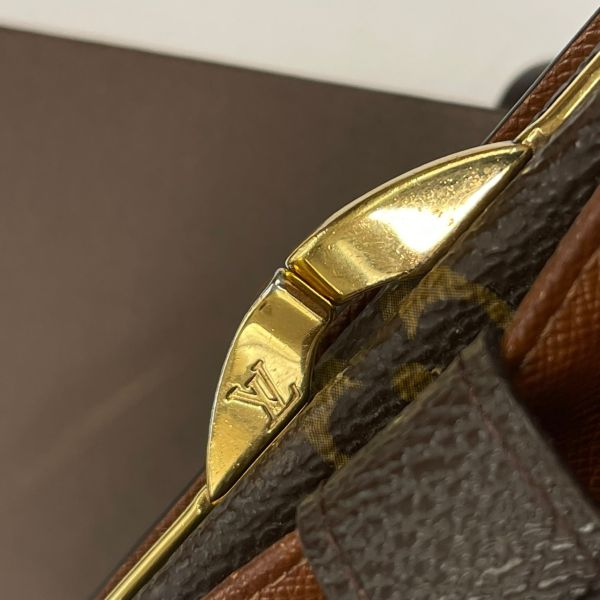 【12期0利率】LV  VTG老花零錢蝴蝶扣中夾【95成新】 