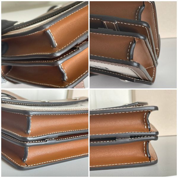 【12期0利率】BURBERRY MINI HORSEFERRY斜背包【99成新】 