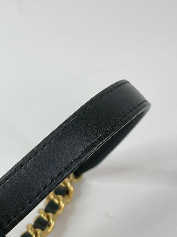 【95成新】CHANEL 21B 側邊金屬字母方胖 