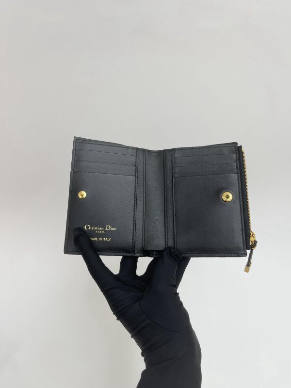 【未使用閒置品】DIOR Caro Dahlia 錢包 