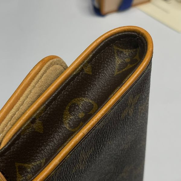 【分期0利率】LV POCHETTE TWIN GM 肩背包【9成新】 