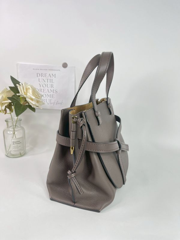 【95成新】LOEWE GATE TOP HANDLE 小牛皮兩用包 