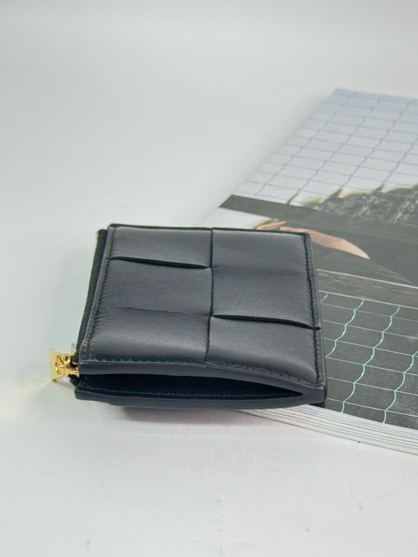 【分期0利率】BV 2X3 小羊皮拉鍊零錢卡包【95成新】