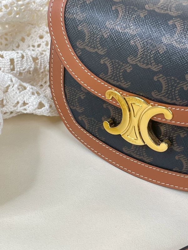【分期0利率】CELINE BESACE CLEA標誌印花迷你手袋【全新品】 